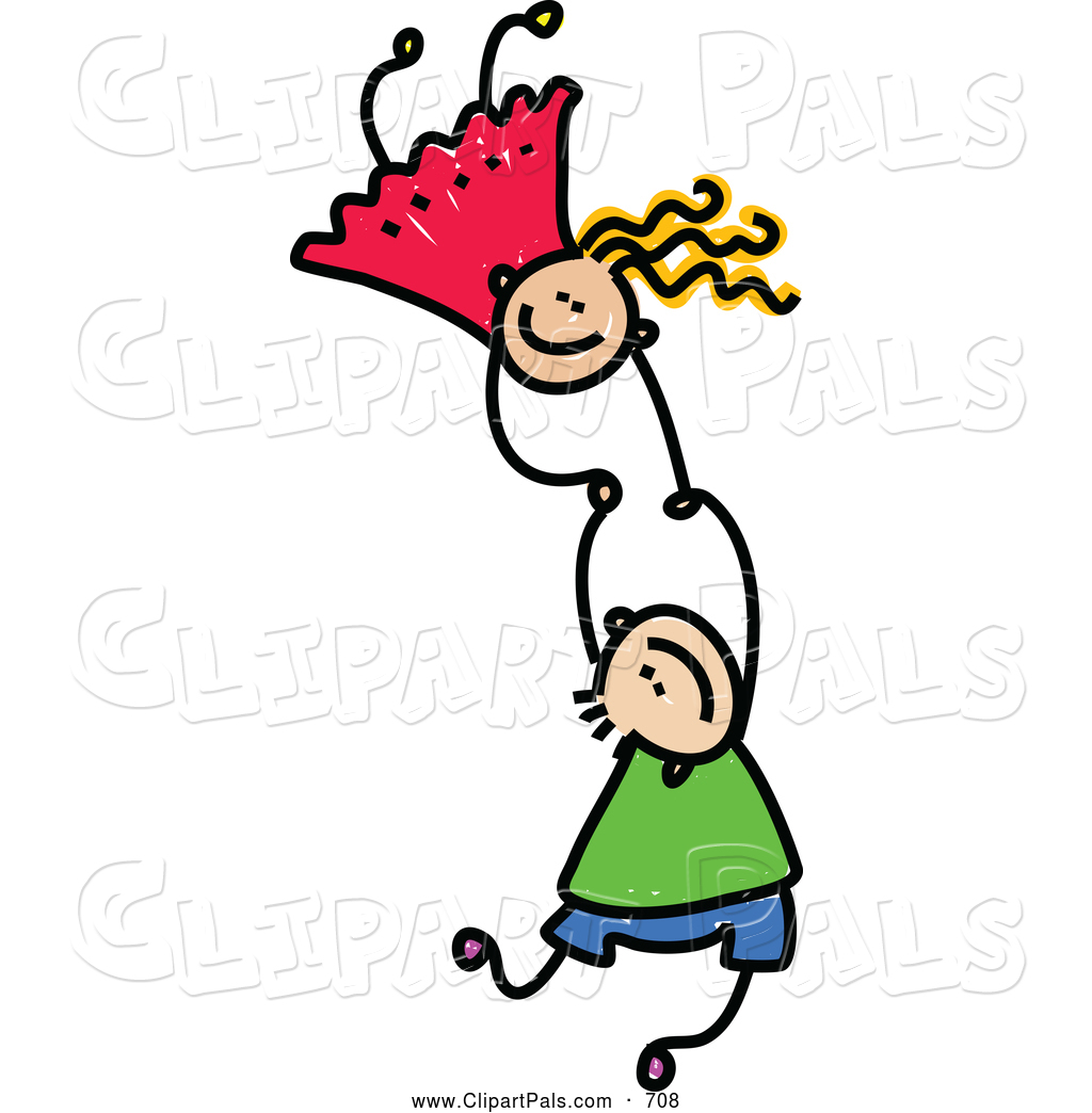1024x1044 Pal Clipart Of A Childs Sketch Of Two Kids Holding Hands While