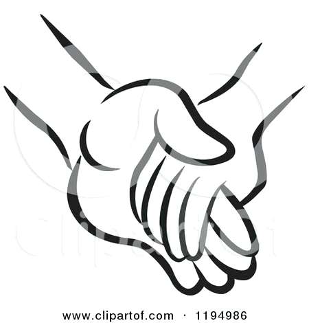 450x470 Draw Holding Hands Monogrammed