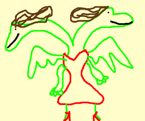 300x250 Two Headed Dragon Lady