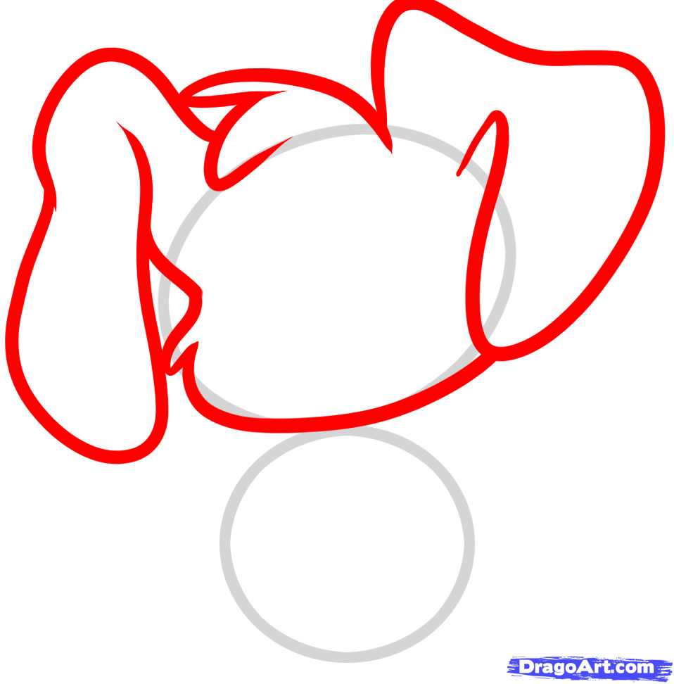 958x972 Step How To Draw An Easter Bunny For Kids