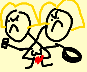 300x250 Two Headed Girl Fighting