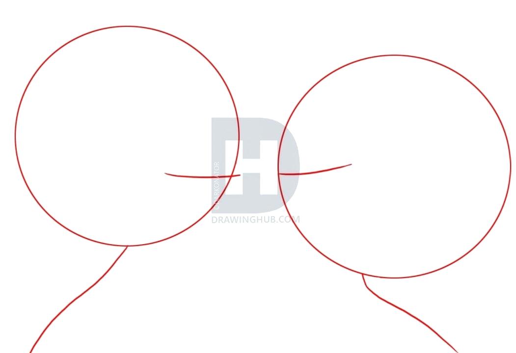 1051x720 How To Draw Two People