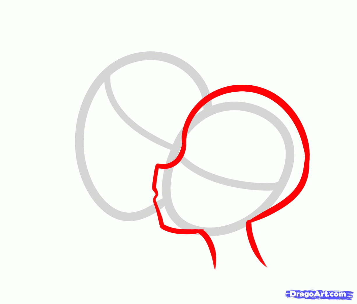 1225x1041 How To Draw A Valentines Couple, Anime Kiss, Step