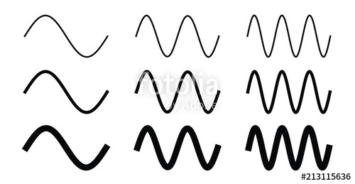 500x259 Simple Sine Wave Drawing One, Two And Three Period