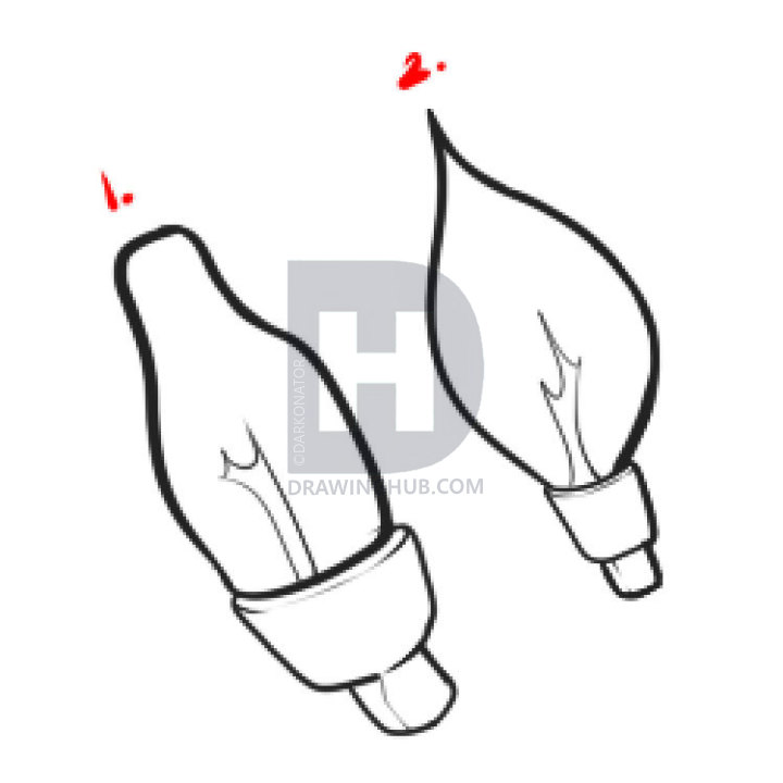 720x720 How To Draw Lights, Step