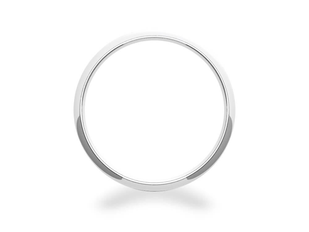 1000x750 Platinum Medium Court Wedding Ring
