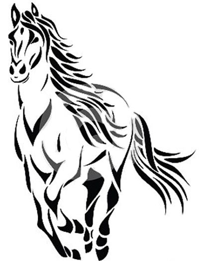 400x526 Best Horse Tattoos