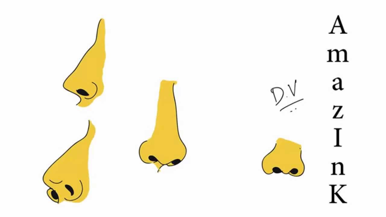 1280x720 Learn How To Draw Nose Different Angles