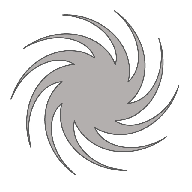 640x640 typhoon tornado free download illustration material clip art