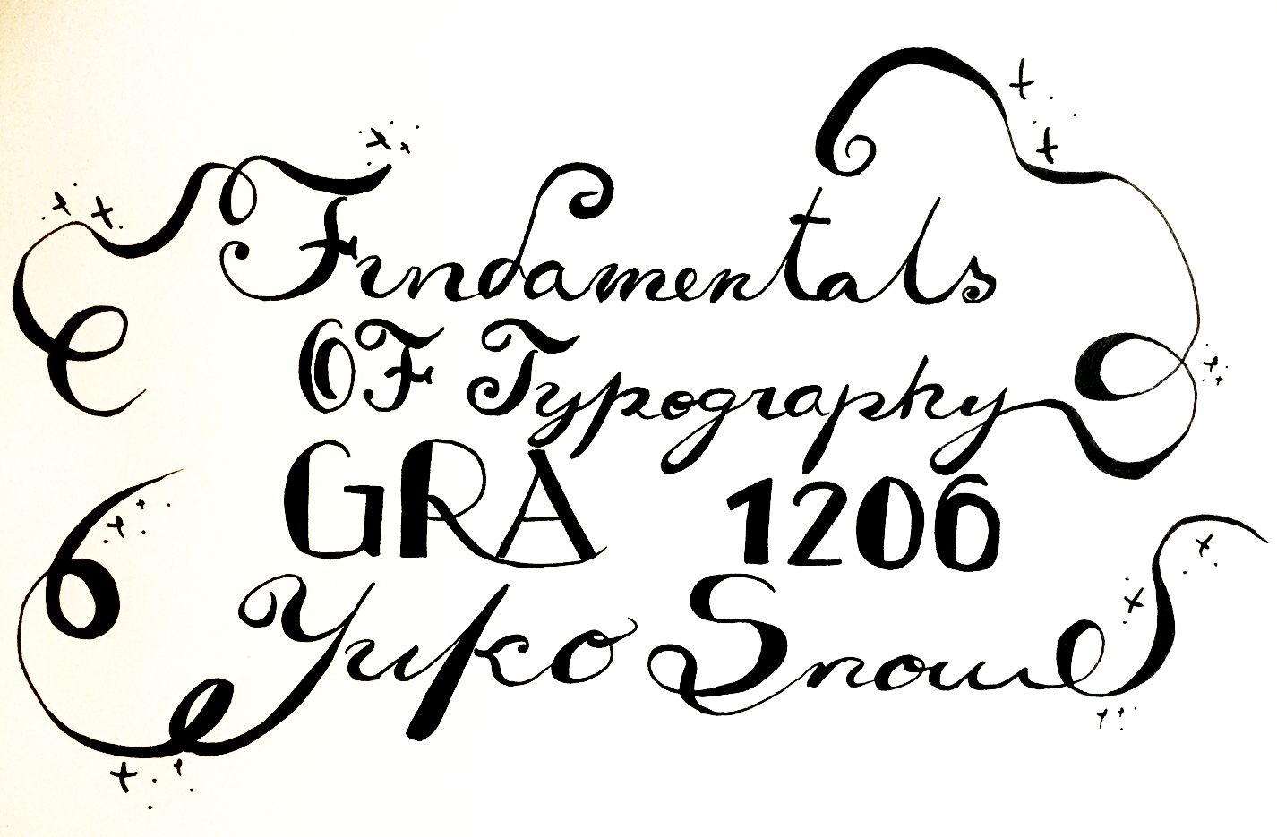 1426x935 How To Draw Handwritten Typography And Into A Digital Font
