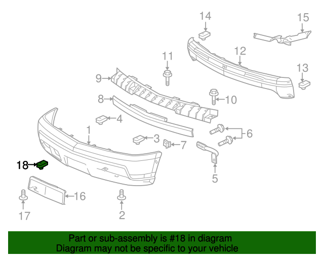 640x512 License Panel U Nut