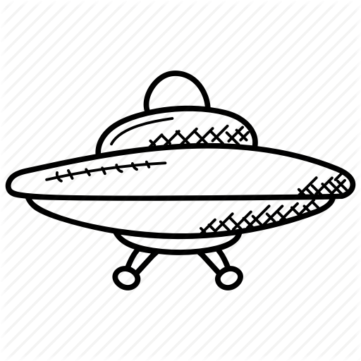 512x512 Collection Of Free Ufo Drawing Flying Saucer Download On Ui Ex