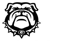 200x140 georgia bulldog clipart georgia bulldog drawing