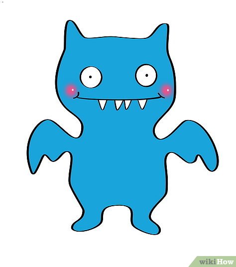 474x536 How To Draw Ugly Dolls Steps