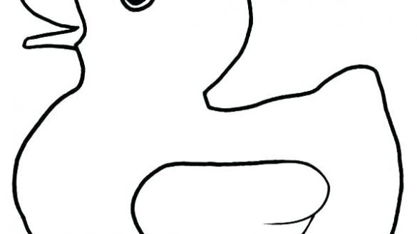 585x329 Duckling Coloring
