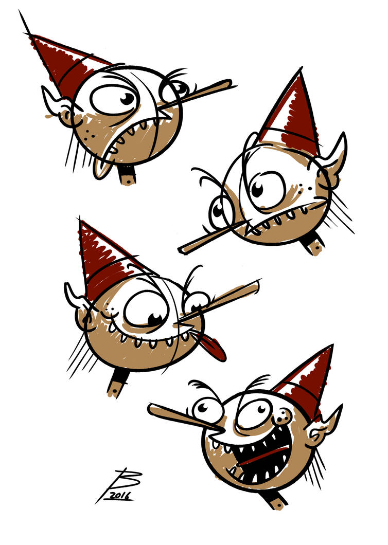 754x1060 Ugly Pinocchio Face Sketches