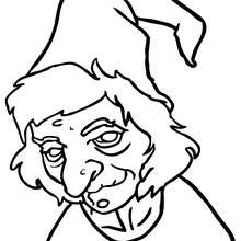 220x220 Ugly Sorceress Face Coloring Pages