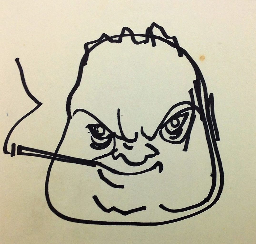 1075x1024 Drawings And Paintings Of Orson Welles