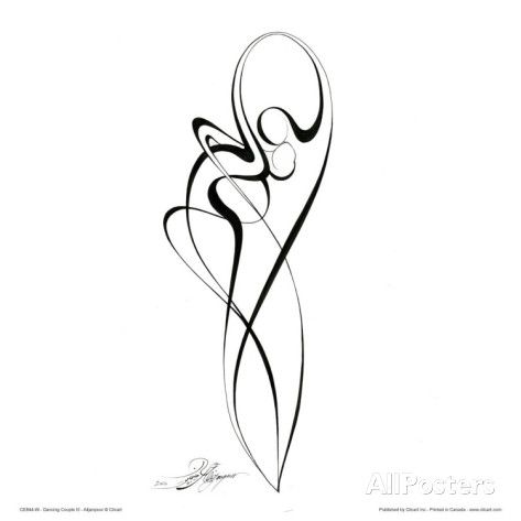 473x473 Dancing Couple Iii Posters