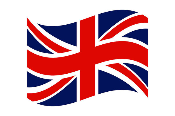 600x400 Uk Flag Art Print