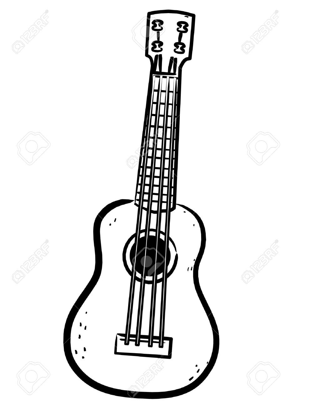 1004x1300 Ukulele Drawing For Free Download