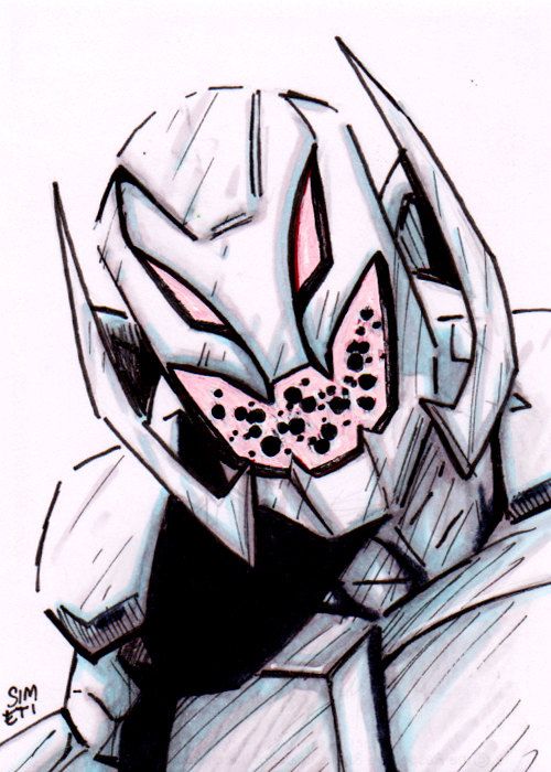 500x700 Ultron Avengers Villain Sketch Card Psc Atc