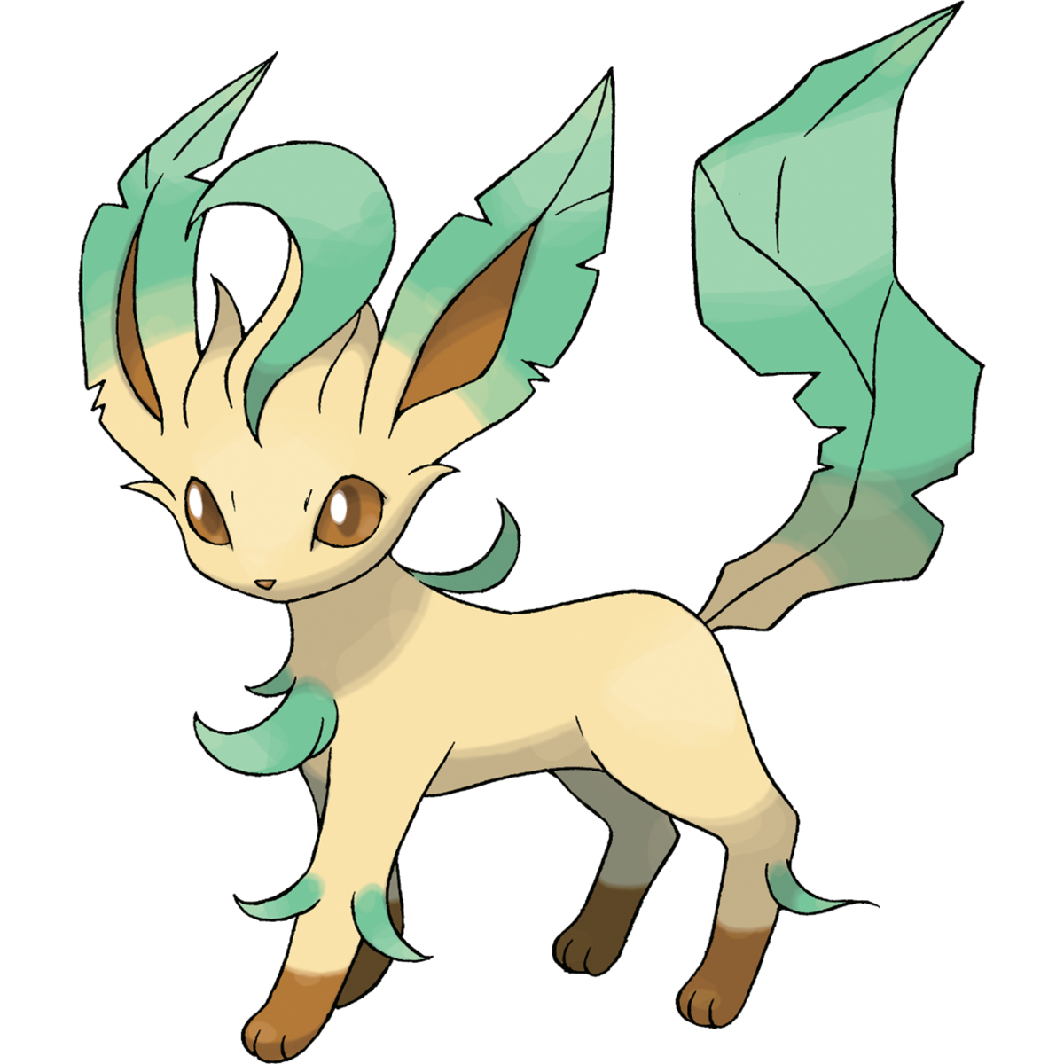 1200x1200 Eeveelutions Drawing Glaceon Transparent Png Clipart Free