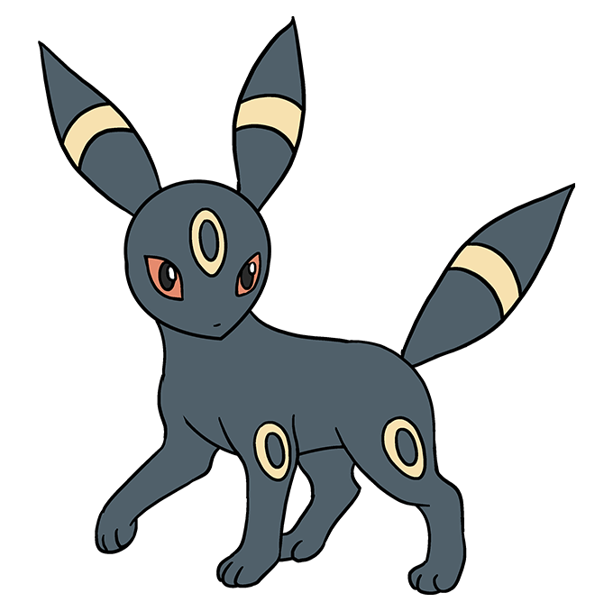 680x678 How To Draw Umbreon From Really Easy Drawing Tutorial