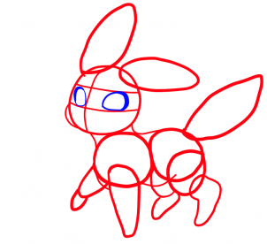 302x276 How To Draw How To Draw Umbreon From Pokemon