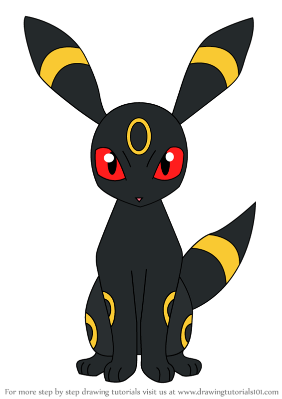 565x800 Learn How To Draw Umbreon From Pokemon