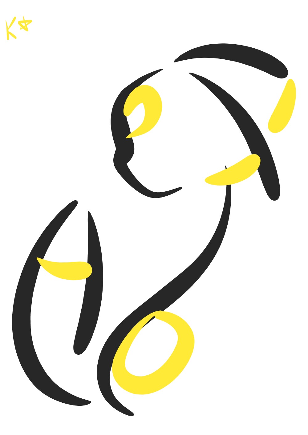 1000x1414 Quick Scribble Umbree Drawing Digitalart Umbreon Dark P