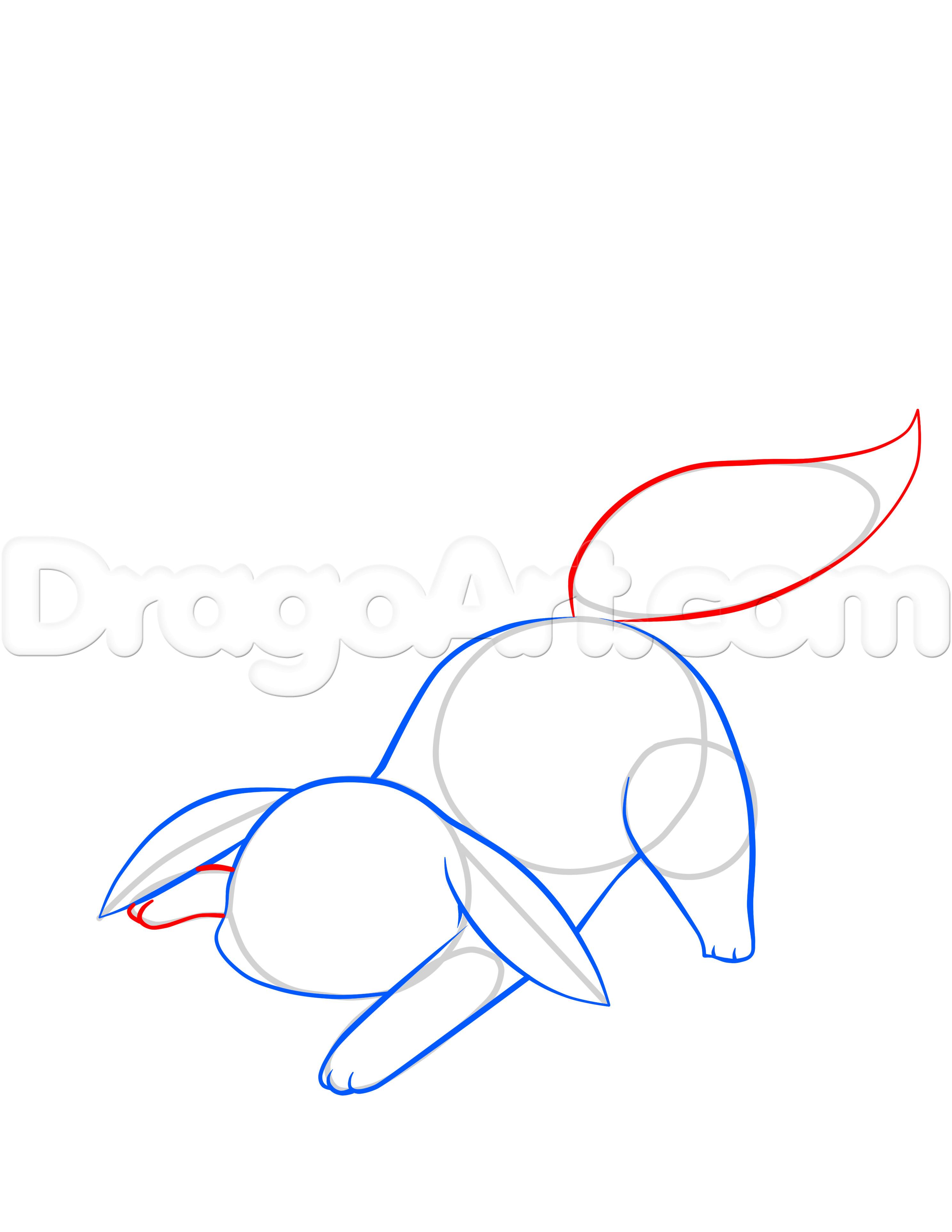 2975x3850 Draw Umbreon From Pokemon, Step