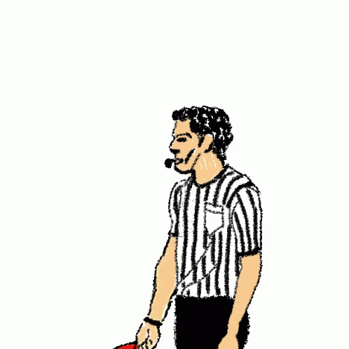 498x498 Red Card Umpire Gif