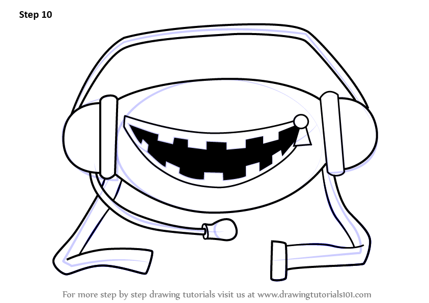 843x596 Learn How To Draw Belly Bag From Uncle Grandpa