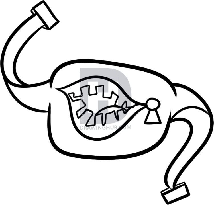 751x720 How To Draw Fanny Pack From Uncle Grandpa, Step