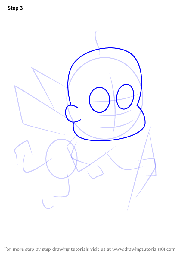 598x844 Learn How To Draw Cupid From Uncle Grandpa