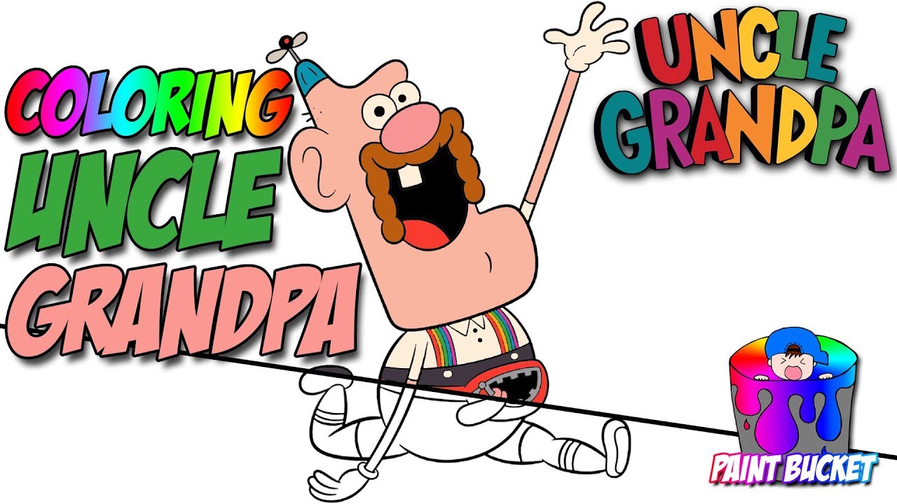 1280x720 Uncle Grandpa Coloring Book