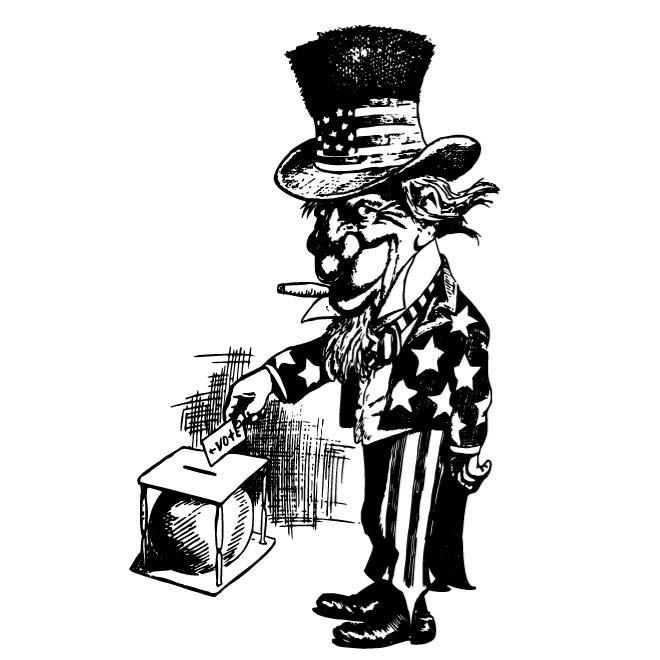 660x660 Uncle Sam Voting