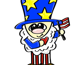 340x270 Uncle Sam Wreath Etsy