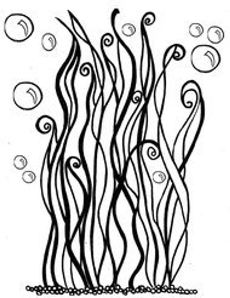 794x1028 Sea Grass Seaweed Under The Sea Ocean Beach Mermaid Etsy