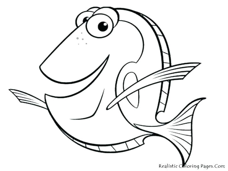 728x546 Printable Cartoon Coloring Pages Sea Fish Coloring Pages Ocean