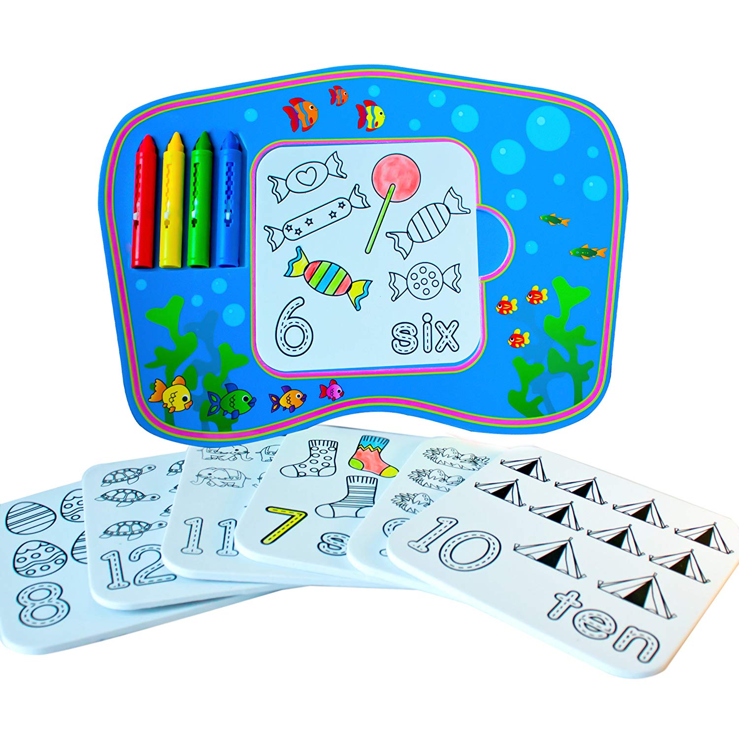 1500x1500 Meadow Kids Under The Sea Drawing Board Toys Games