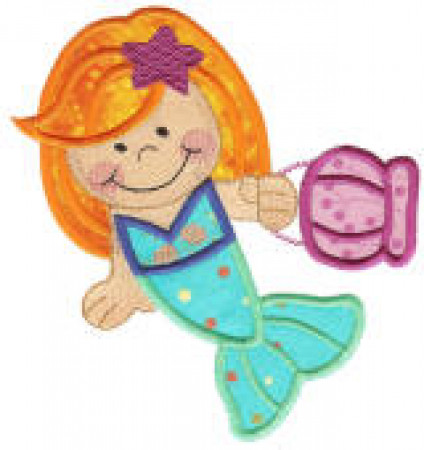424x450 Jumbo Under The Sea Applique Single