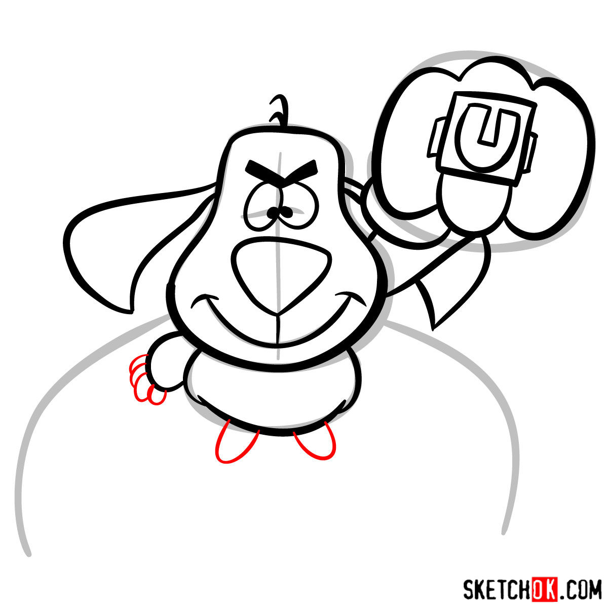 1200x1200 how to draw underdog
