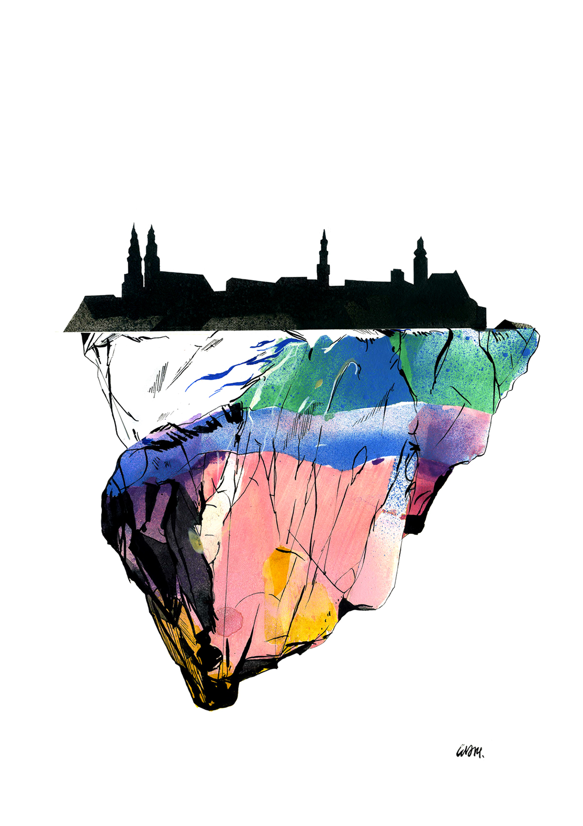 1200x1698 Postcard From Opole Underground On Behance