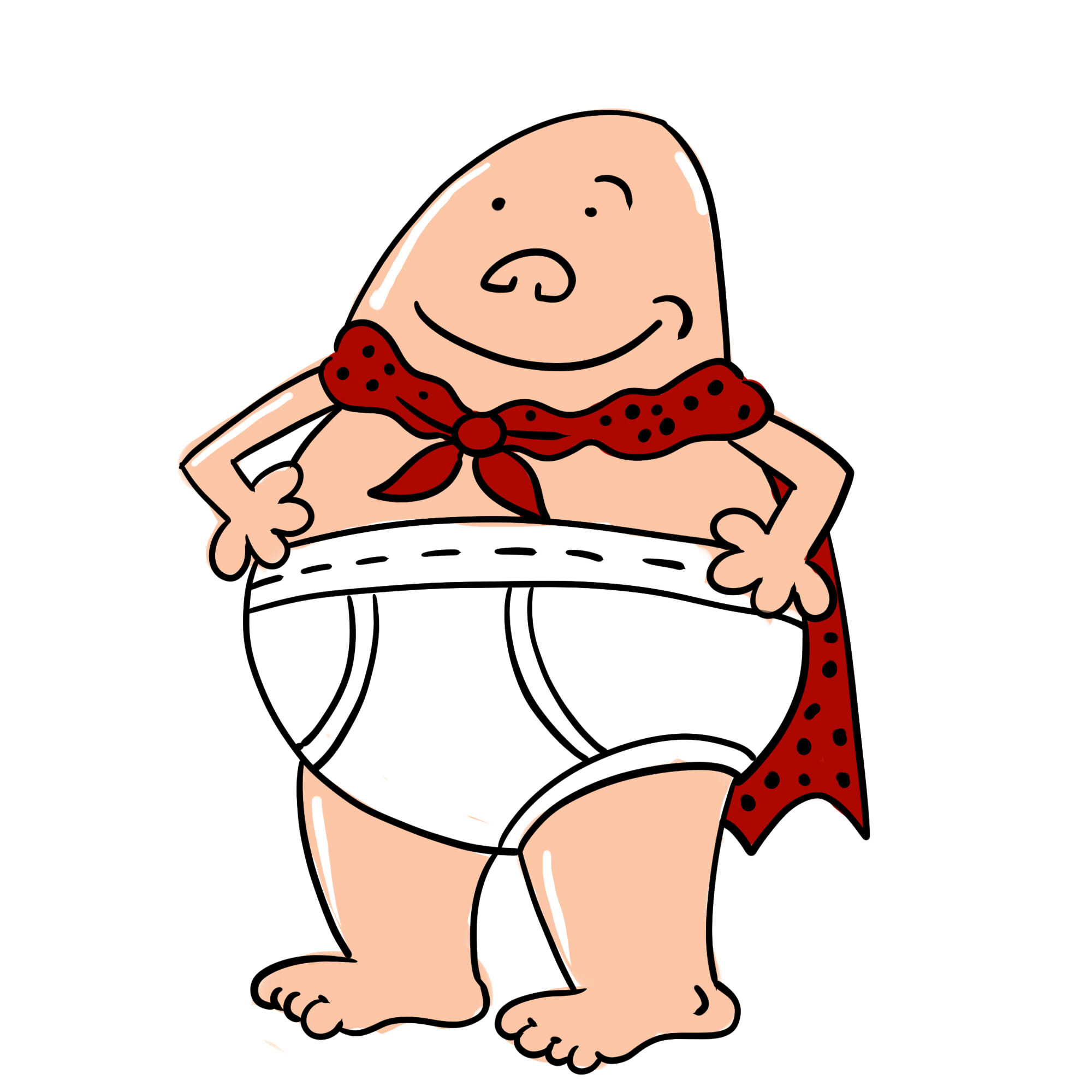 2000x2000 How To Draw Captain Underpants