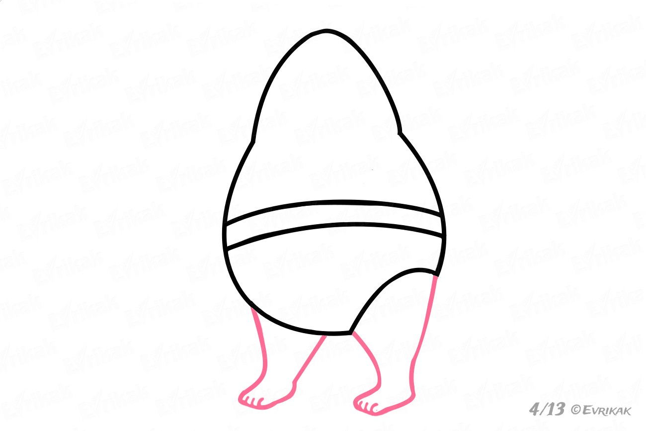 1300x867 How To Draw Captain Underpants From The Cartoon Using A Pencil