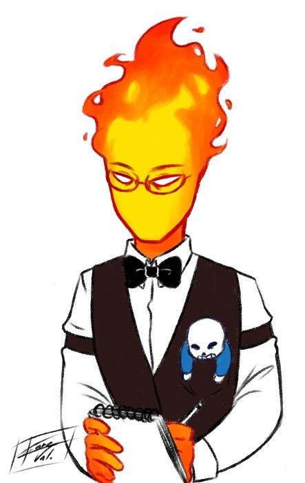 443x700 grillby with sans in his pocket undertale undertale cute