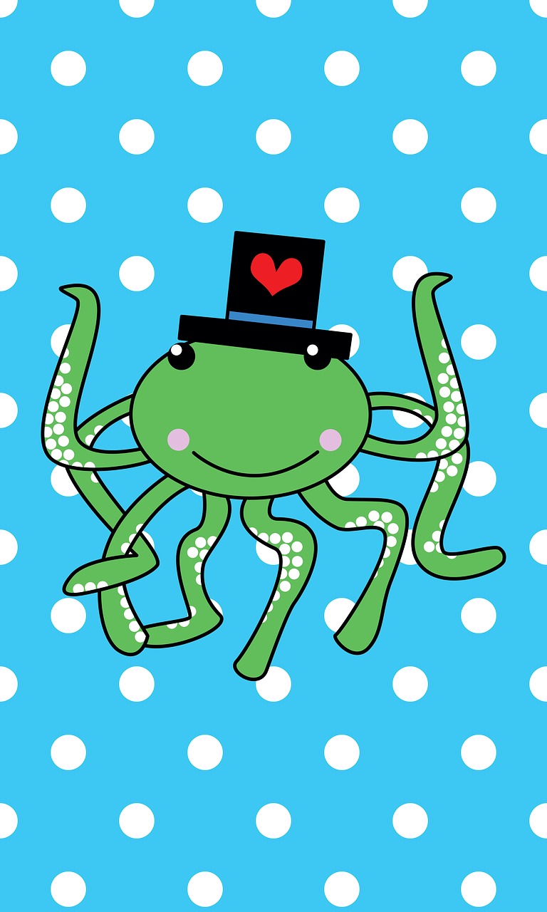 768x1280 Octopus, Sea, Animal, Ocean, Marine