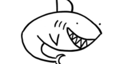 474x247 How To Draw A Shark Just In Time For Shark Week Base Shark